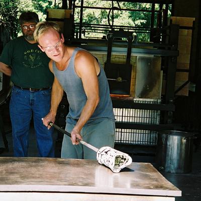 Johnathon Schmuck (TA) demonstrating roll-up technique